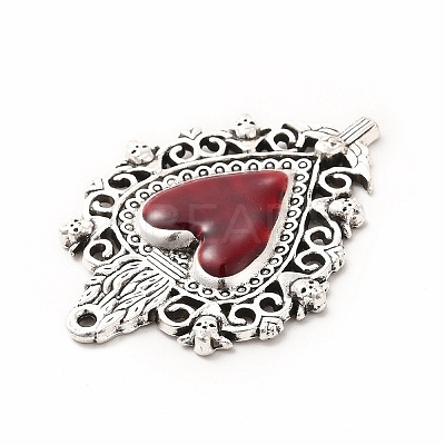 Alloy Enamel Pendants X-FIND-A028-01AS-03-1