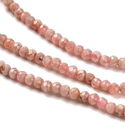 Natural Argentina Rhodonite Beads Strands G-B107-A04-01-1