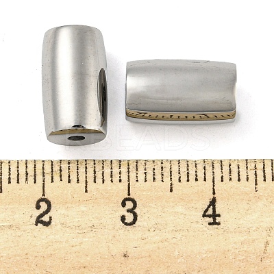 Non-Tarnish 304 Stainless Steel Beads STAS-Q319-06P-1