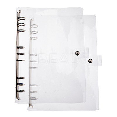 B5 6-Hole PP Plastic Refill Inner Pockets DIY-WH0491-81B-1