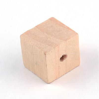 Unfinished Wood Beads WOOD-S659-02-LF-1