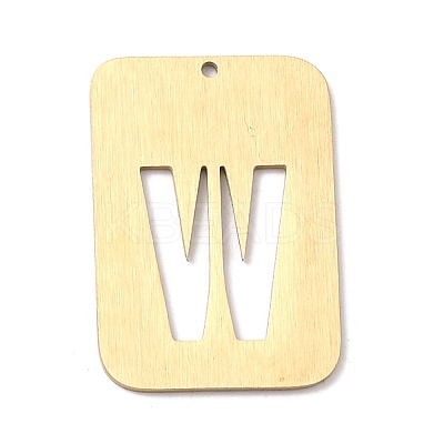 Ion Plating(IP) 304 Stainless Steel Pendants STAS-K216-49W-G-1