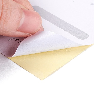 Self-Adhesive Paper Gift Tag Stickers DIY-P049-C03-1