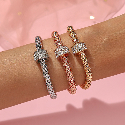 3Pcs Alloy Rhinestone Bangle Set FS-WG4938A-04-1