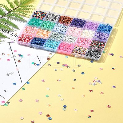 168G 24 Styles Handmade Polymer Clay Beads CLAY-FS0001-38-1