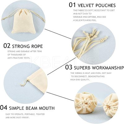 Rectangle Velvet Pouches TP-NB0001-10-1