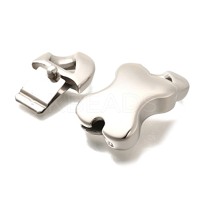 304 Stainless Steel Magnetic Clasps STAS-R140-16P-02-1