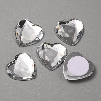 Self-Adhesive Acrylic Rhinestone Stickers DIY-WH0308-300A-1