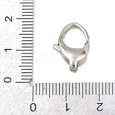 316 Stainless Steel Lobster Claw Clasps LS-STAS-C154-02B-P-1