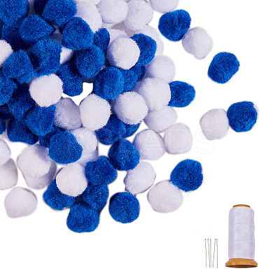 DIY Pom Pom Ball Decoration Making Kits DIY-SZ0001-40C-1