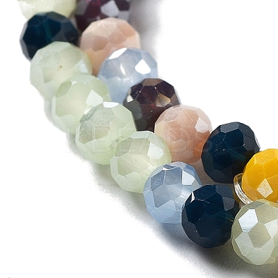 Glass Beads Strands EGLA-A034-M4mm-54-1