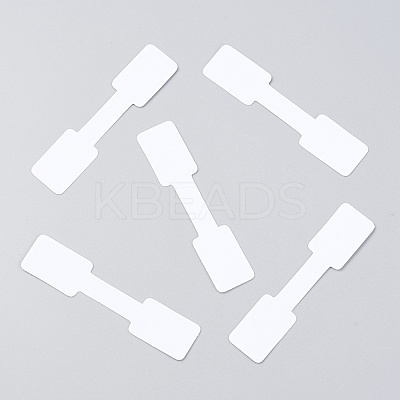 Paper Jewelry Display Price Label Cards LS-CDIS-H004-02A-1