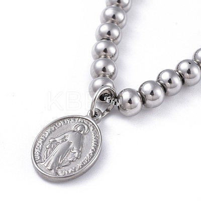 Tarnish Resistant Adjustable 304 Stainless Steel Slider Bracelets BJEW-JB04545-01-1