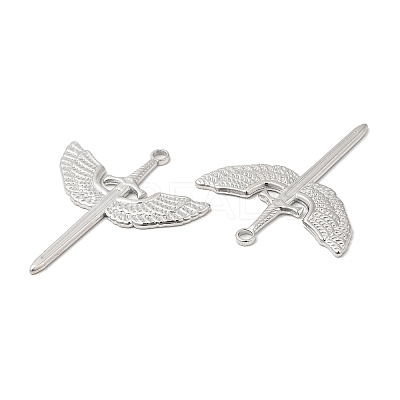 Non-Tarnish 304 Stainless Steel Pendants STAS-Z041-31P-1