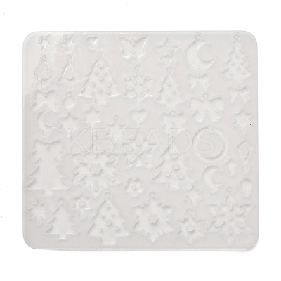 Christmas Theme DIY Silicone Pendant Molds SIMO-L002-02A-1