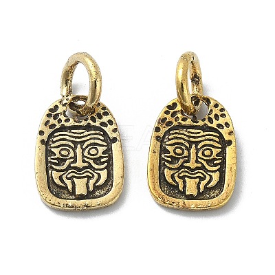 Tibetan Style Alloy Charms PALLOY-Q458-01AG-06-1