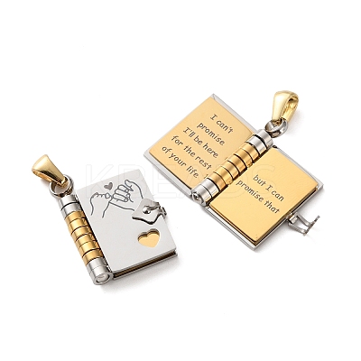 304 Stainless Steel Pendants SA-CBA694E-01GP-04-1