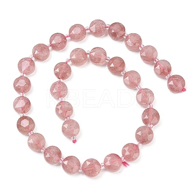 Natural Strawberry Quartz Beads Strands G-F812-C02-01-1