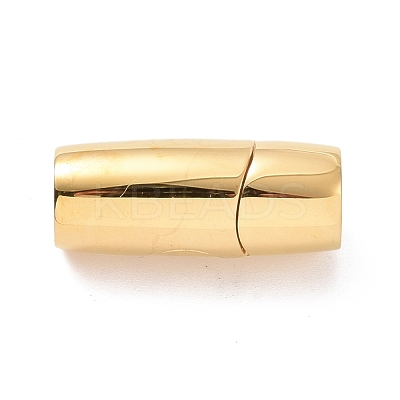 Ion Plating(IP) 304 Stainless Steel Magnetic Clasps with Glue-in Ends STAS-G276-31G-1