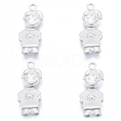 Non-Tarnish 304 Stainless Steel Pendants STAS-N098-180P-1