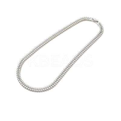 Cubic Zirconia Classic Tennis Necklace for Girl Women Gift NJEW-A005-01P-1