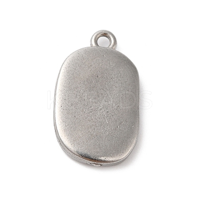 304 Stainless Steel Pendants STAS-D049-03E-1