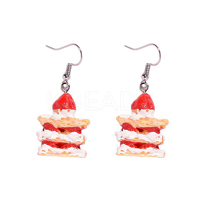 Birthday Resin Dangle Earrings WG88414-01-1