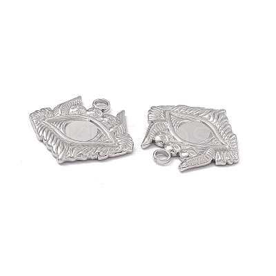 Non-Tarnish 304 Stainless Steel Pendants STAS-B031-24P-1