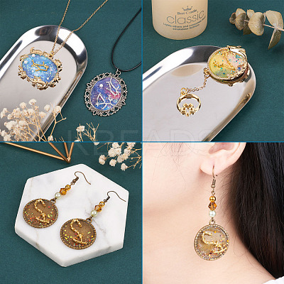 Alloy Cabochons PALLOY-BT0001-03-1