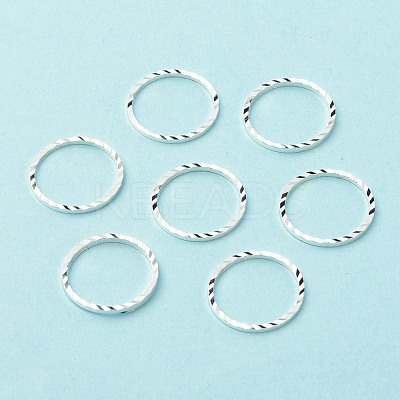 Brass Linking Rings KK-F831-018D-S-RS-1