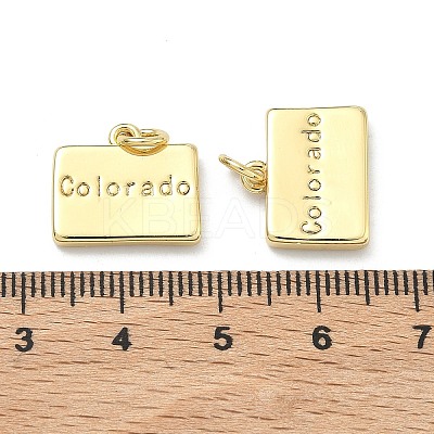 Brass Pendants KK-D229-22E-G-1