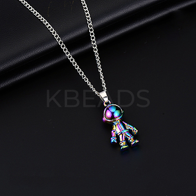 Alloy Pendant 201 Stainless Steel  Chain Necklaces for Men FS-WG0EA78-09-1