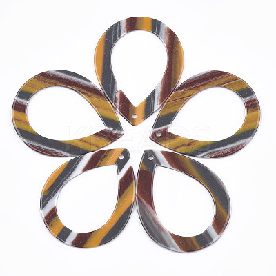 Resin Pendants RESI-T022-01C-1