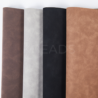 Rectangle PU Leather Fabric AJEW-WH0089-52D-03-1