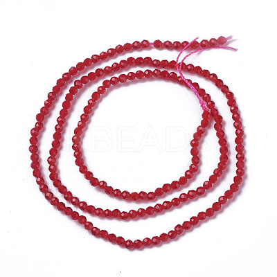 Glass Beads Strands G-F596-47D-2mm-1