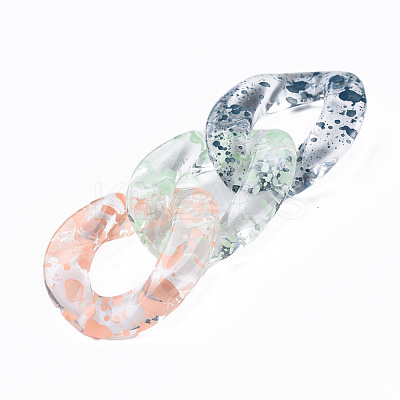 Transparent Acrylic Linking Rings OACR-N009-014A-1