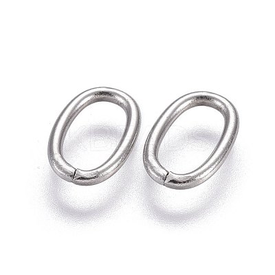 Tarnish Resistant 304 Stainless Steel Open Jump Rings STAS-L221-18P-1