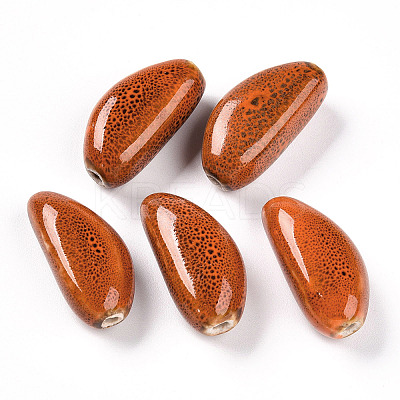 Handmade Porcelain Beads PORC-N008-08C-1