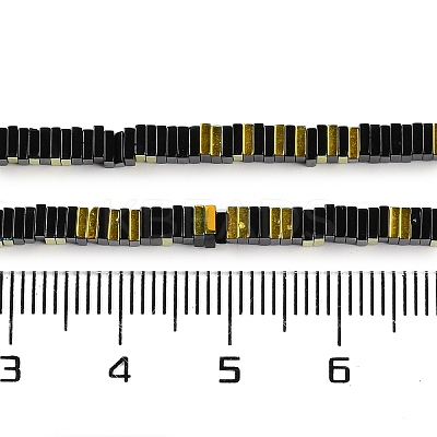 Electroplate Glass Beads Strands GLAA-B023-01A-09-1