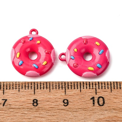 Baking Paint Alloy Pendants FIND-G097-05B-1