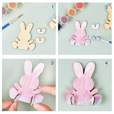 Wooden Stand DIY-FH0002-06-1