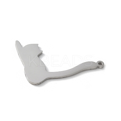 304 Stainless Steel Pendants STAS-E501-11P-1