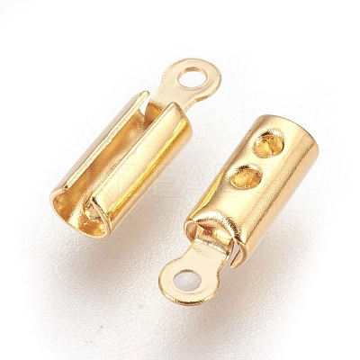 304 Stainless Steel Folding Crimp Ends STAS-P207-04G-C-1