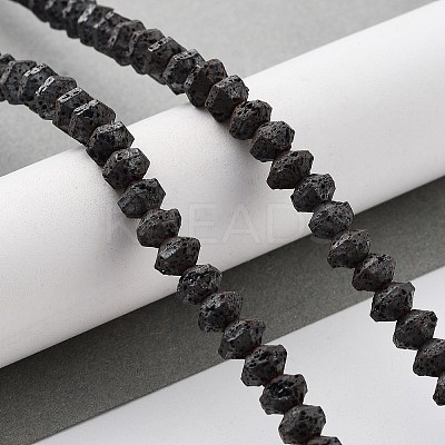 Natural Lava Rock Beads Strands G-H303-C18-1