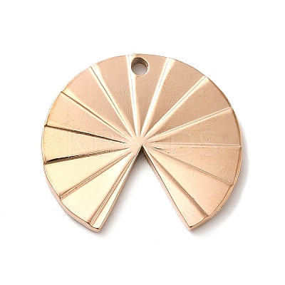 Ion Plating(IP) 304 Stainless Steel Pendants STAS-M312-01A-RG-1