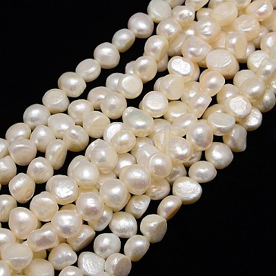 Natural Cultured Freshwater Pearl Beads Strands LS-PEAR-L001-A-01-1