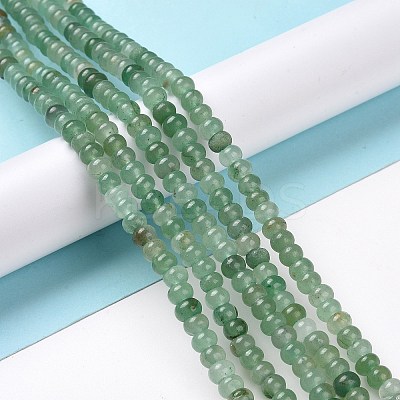 Natural Green Aventurine Beads Strands G-D481-03A-1
