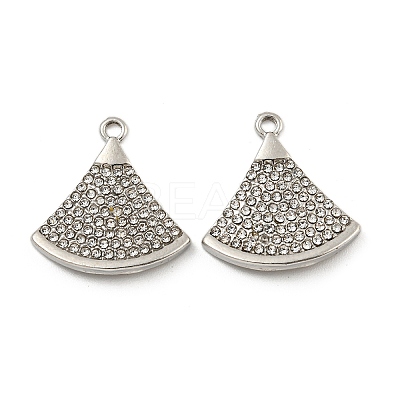 Alloy Rhinestone Pendant FIND-A039-18P-1