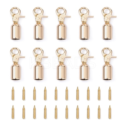 Alloy Swivel Clasps PALLOY-Z003-01G-1