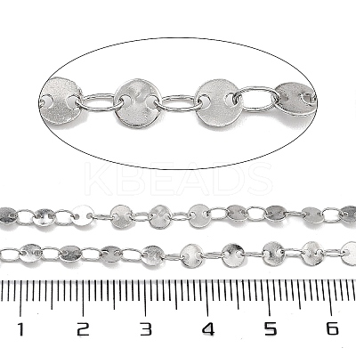 Non-Tarnish 304 Stainless Steel Link Chain CHS-H026-05B-P-1